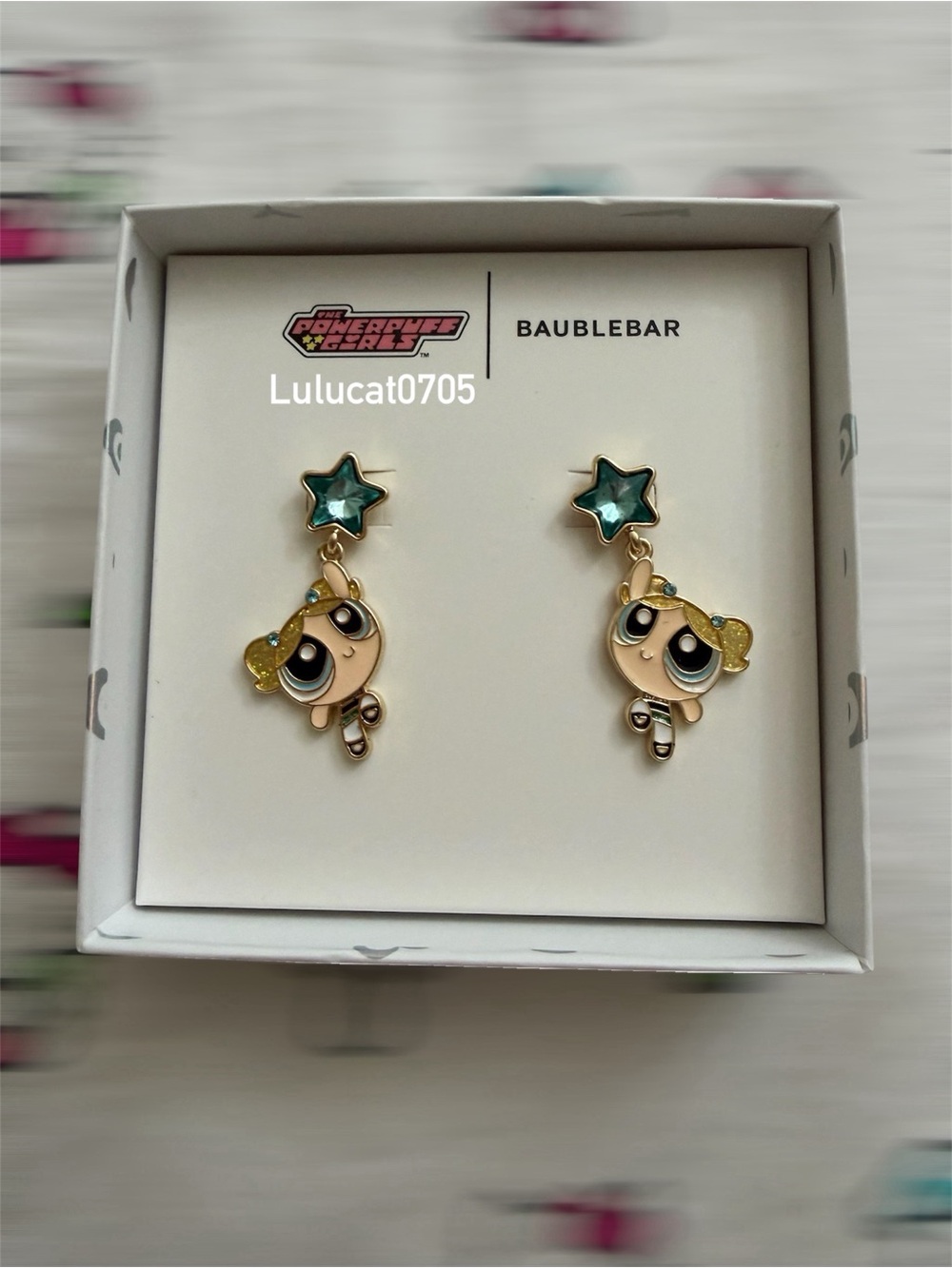Powerpuff girls x Baublebar bubbles earrings